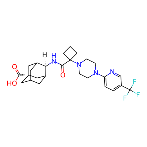 Chemical structure of BindingDB Monomer ID 50195300