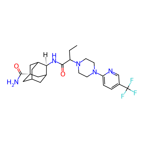 Chemical structure of BindingDB Monomer ID 50195302
