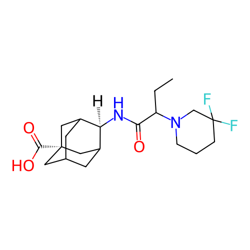 Chemical structure of BindingDB Monomer ID 50195303