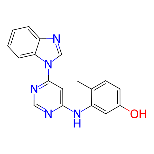 Chemical structure of BindingDB Monomer ID 50195336
