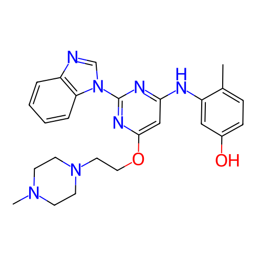 Chemical structure of BindingDB Monomer ID 50195343
