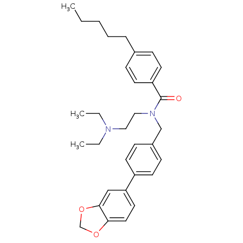 Chemical structure of BindingDB Monomer ID 50195405
