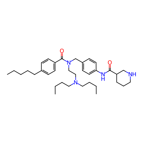 Chemical structure of BindingDB Monomer ID 50195419