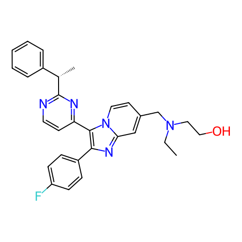 Chemical structure of BindingDB Monomer ID 50195444