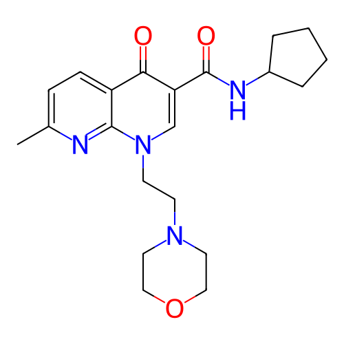 Chemical structure of BindingDB Monomer ID 50195526