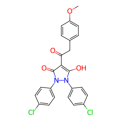 Chemical structure of BindingDB Monomer ID 50195554