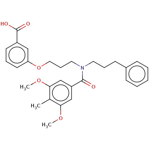 Chemical structure of BindingDB Monomer ID 50195563
