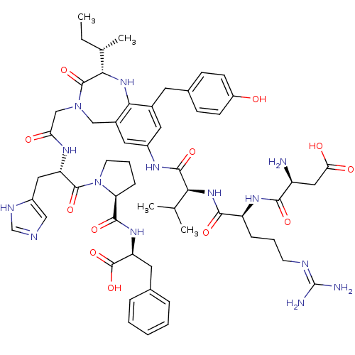 Chemical structure of BindingDB Monomer ID 50195697