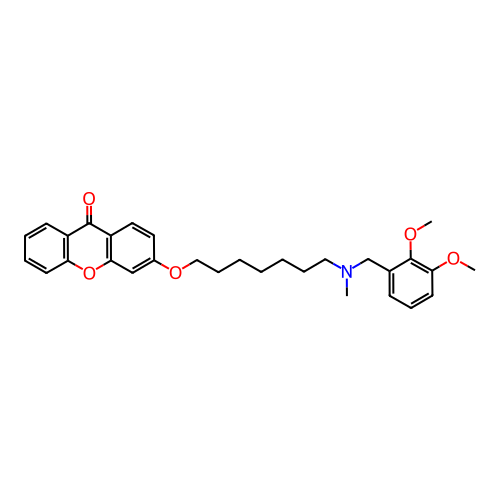 Chemical structure of BindingDB Monomer ID 50195725