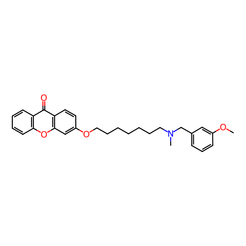Chemical structure of BindingDB Monomer ID 50195726