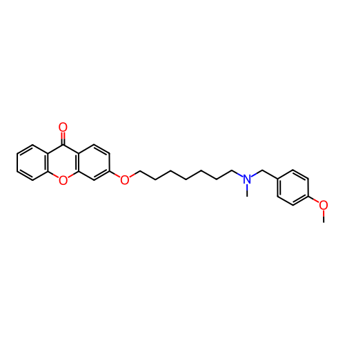 Chemical structure of BindingDB Monomer ID 50195736