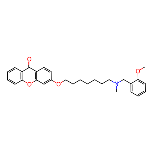 Chemical structure of BindingDB Monomer ID 50195737