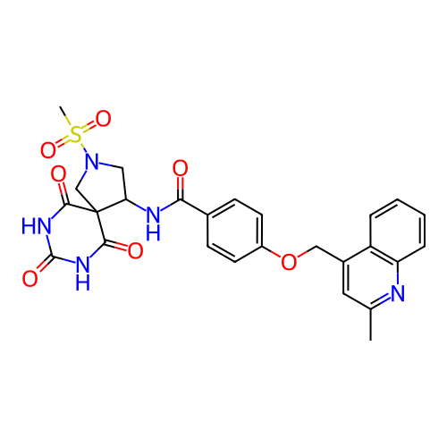Chemical structure of BindingDB Monomer ID 50195921
