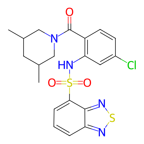 Chemical structure of BindingDB Monomer ID 50196158