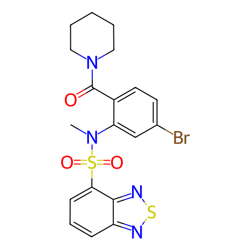Chemical structure of BindingDB Monomer ID 50196194