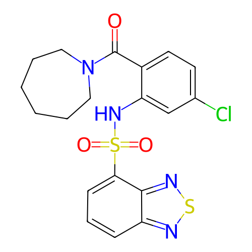 Chemical structure of BindingDB Monomer ID 50196207