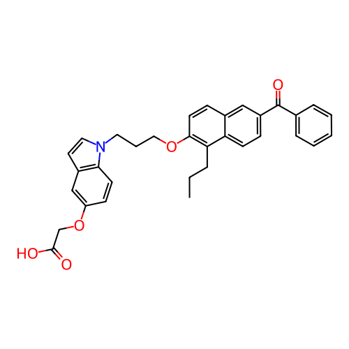 Chemical structure of BindingDB Monomer ID 50196245