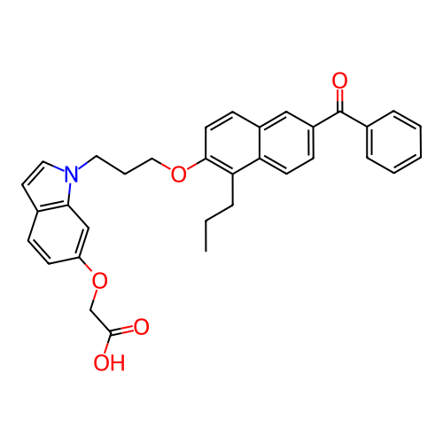 Chemical structure of BindingDB Monomer ID 50196247