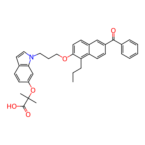 Chemical structure of BindingDB Monomer ID 50196248