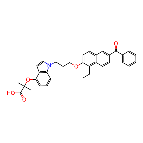 Chemical structure of BindingDB Monomer ID 50196250