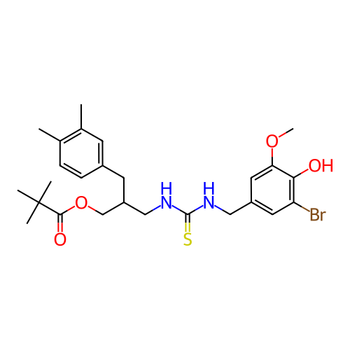 Chemical structure of BindingDB Monomer ID 50196327