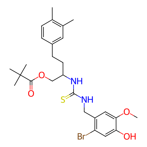 Chemical structure of BindingDB Monomer ID 50196359