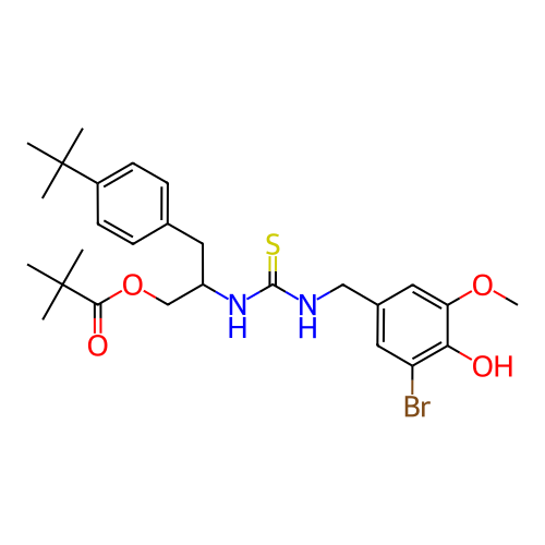 Chemical structure of BindingDB Monomer ID 50196360
