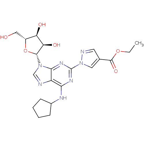 Chemical structure of BindingDB Monomer ID 50196563