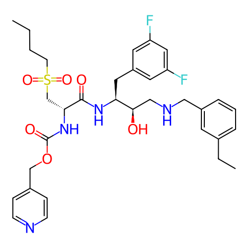 Chemical structure of BindingDB Monomer ID 50196743