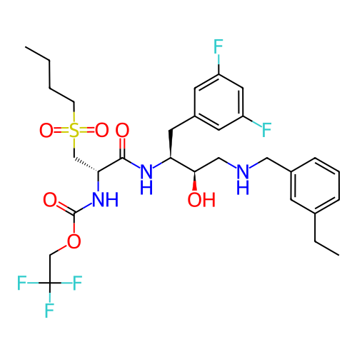 Chemical structure of BindingDB Monomer ID 50196744