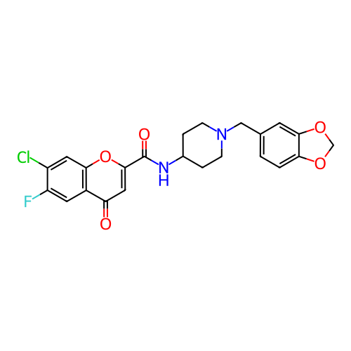 Chemical structure of BindingDB Monomer ID 50197144