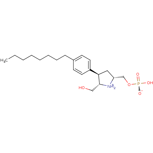 Chemical structure of BindingDB Monomer ID 50197420