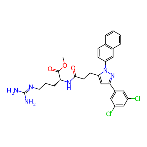 Chemical structure of BindingDB Monomer ID 50197986