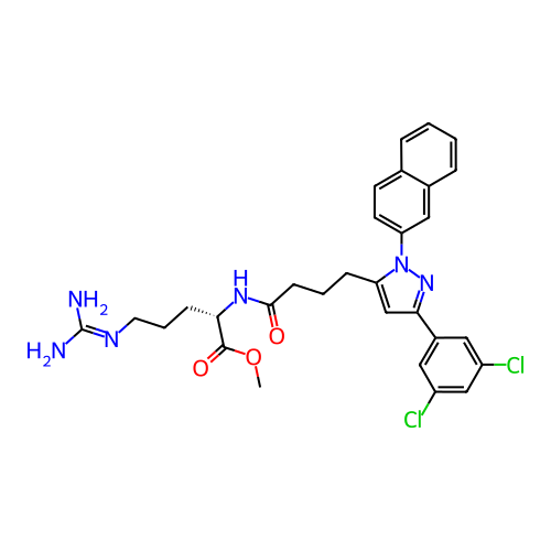 Chemical structure of BindingDB Monomer ID 50197995