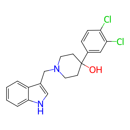 Chemical structure of BindingDB Monomer ID 50198284