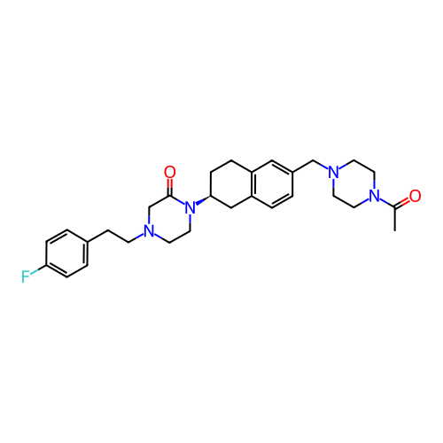 Chemical structure of BindingDB Monomer ID 50198572