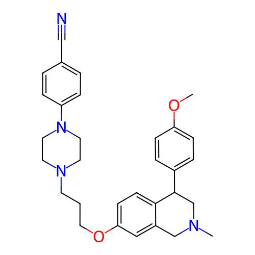 Chemical structure of BindingDB Monomer ID 50198589