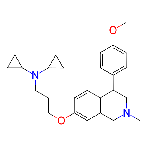 Chemical structure of BindingDB Monomer ID 50198597