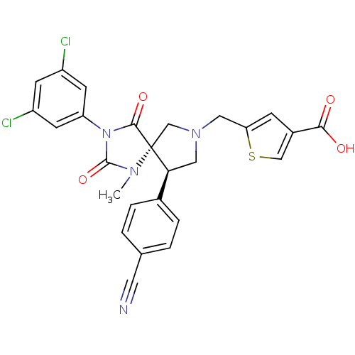 Chemical structure of BindingDB Monomer ID 50199033