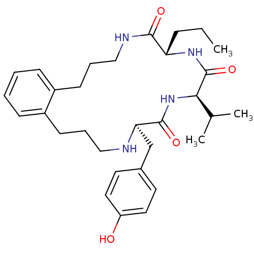 Chemical structure of BindingDB Monomer ID 50199375