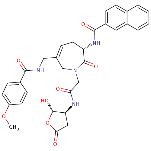 Chemical structure of BindingDB Monomer ID 50199749