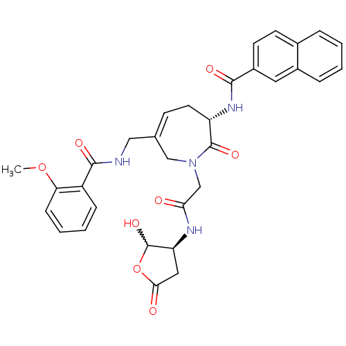 Chemical structure of BindingDB Monomer ID 50199750