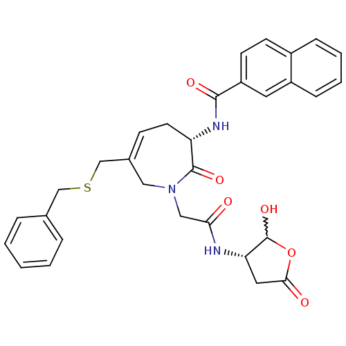 Chemical structure of BindingDB Monomer ID 50199754