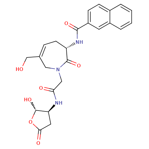 Chemical structure of BindingDB Monomer ID 50199756