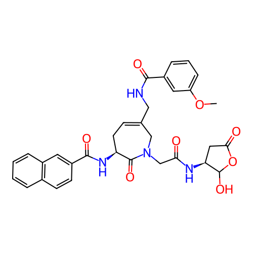 Chemical structure of BindingDB Monomer ID 50199762