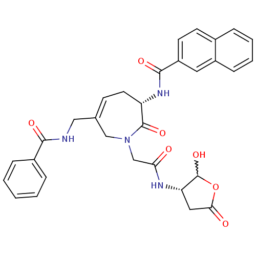 Chemical structure of BindingDB Monomer ID 50199763