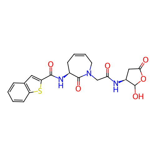 Chemical structure of BindingDB Monomer ID 50199767