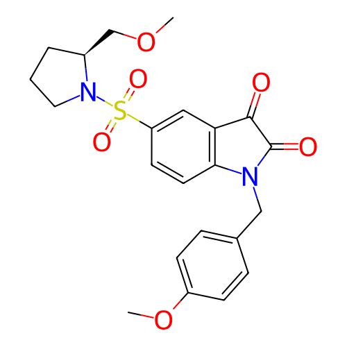 Chemical structure of BindingDB Monomer ID 50200303