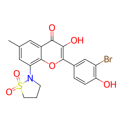 Chemical structure of BindingDB Monomer ID 50200809