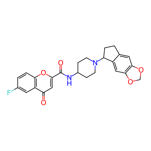 Chemical structure of BindingDB Monomer ID 50201273